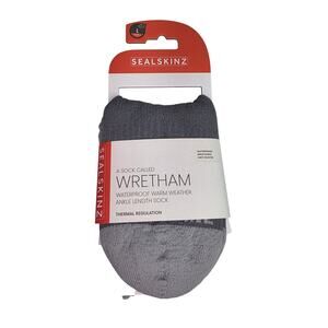 SealSkinz Wretham Waterproof Warm Weather Ankle Socks Large New Running Hiking